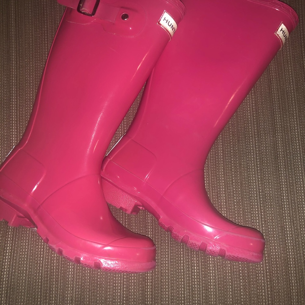 Girls Hunter Rain Boots - Size 1